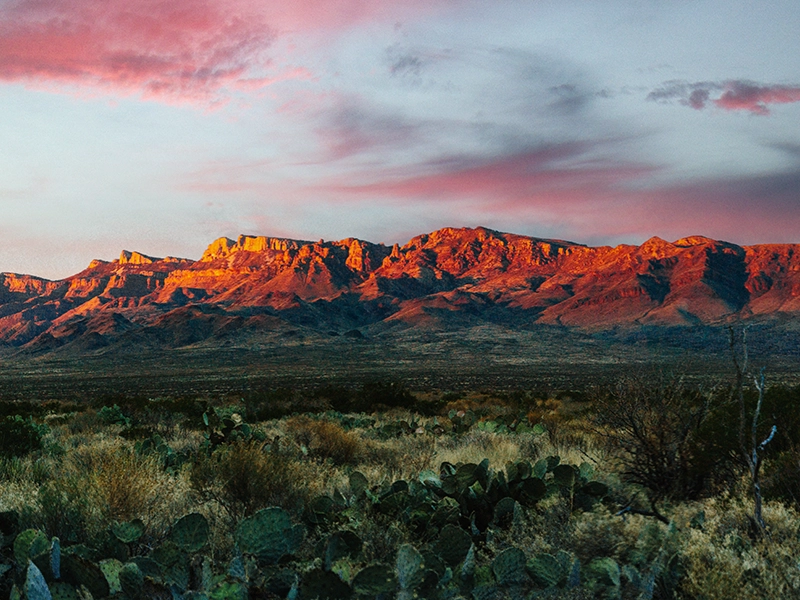 Landscape photograph of El Carmen Nature Reserve