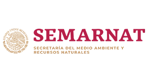 Logo of the Secretariat of Environment and Natural Resources - SEMARNAT.