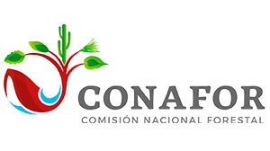 Logo of the National Forestry Commission - CONAFOR.